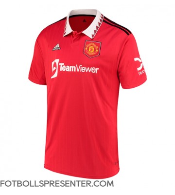 Manchester United Hemma Matchtröja 2022-23 Kortärmad
